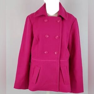 Tommy Hilfiger - Hot Pink short Pea-Coat